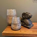 beeld ram lavasteen, Verzamelen, Beelden en Beeldjes, Ophalen of Verzenden, Zo goed als nieuw, Dier