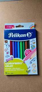 Pelikan Colorella Duo viltstiften, 12 stuks, Ophalen of Verzenden, Nieuw, Potlood of Stift
