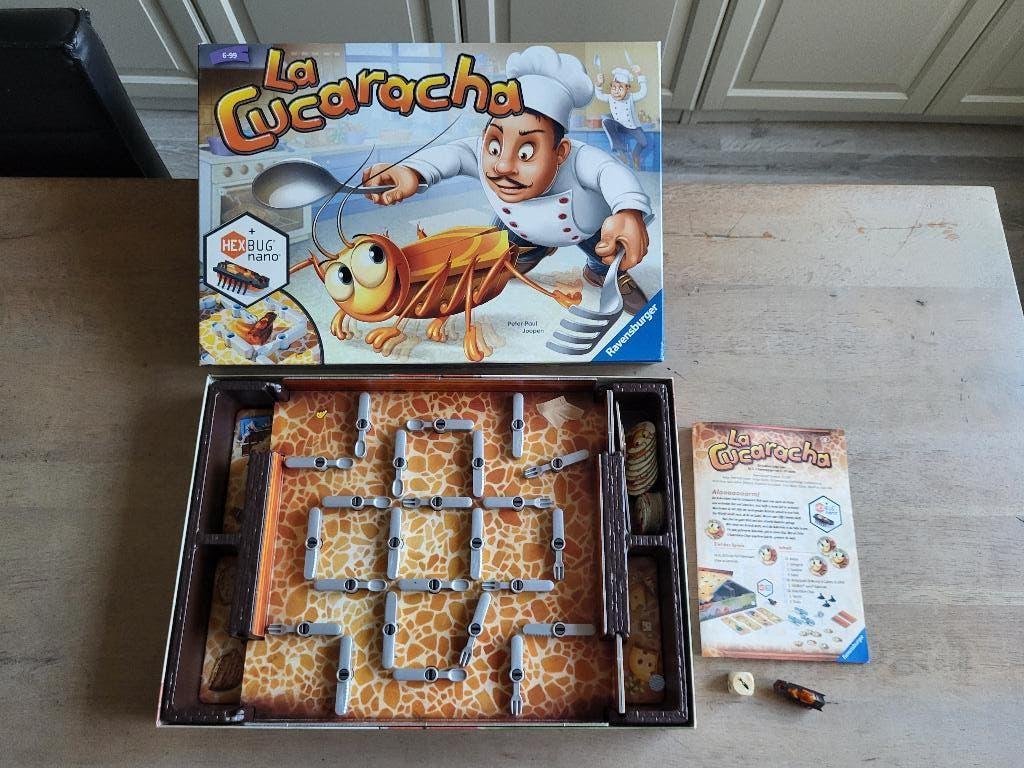 spel La cucaracha, Hobby en Vrije tijd, Gezelschapsspellen | Bordspellen, Een of twee spelers, Ophalen of Verzenden, Zo goed als nieuw