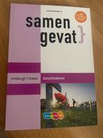 Samengevat Geschiedenis VMBO-GT / Mavo, Boeken, Schoolboeken, Ophalen of Verzenden, Nieuw, VMBO, Geschiedenis