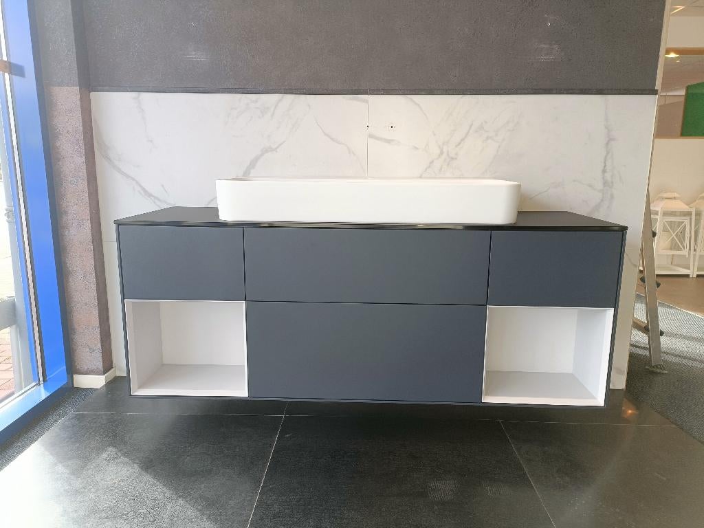 Villeroy & Boch Finion wastafelmeubel 160 cm + LED, NIEUW!, Doe-het-zelf en Verbouw, Sanitair, Ophalen, Nieuw, Glas, Wastafel