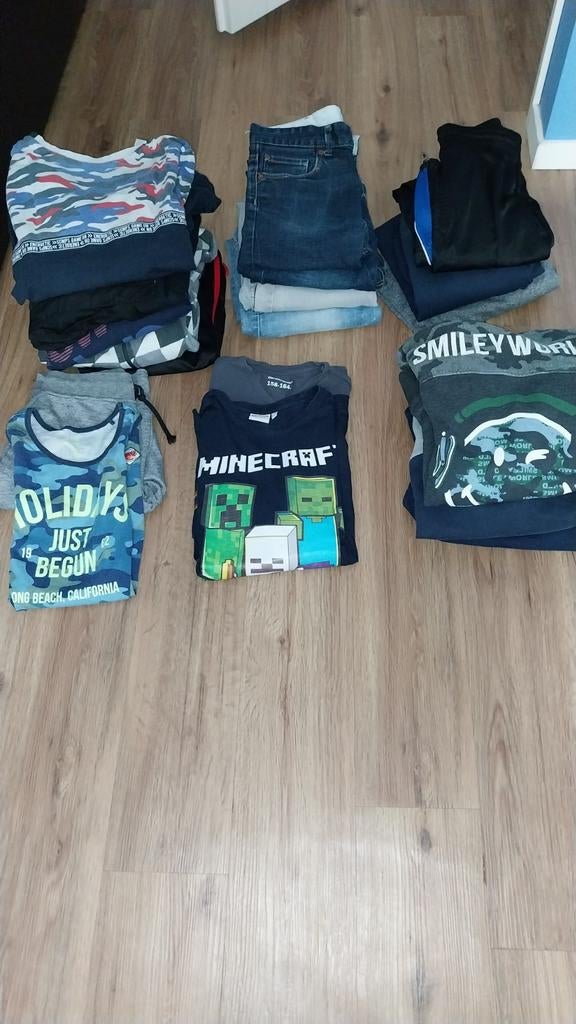 Kledingpakket Jongenskleding Maat 158 19 delig, Ophalen of Verzenden, Gebruikt