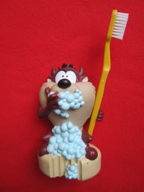 Figuur Looney Tunes Taz Tasmanian Devil, Elmer Fudd, Ophalen of Verzenden, Looney Tunes, Zo goed als nieuw, Beeldje of Figuurtje