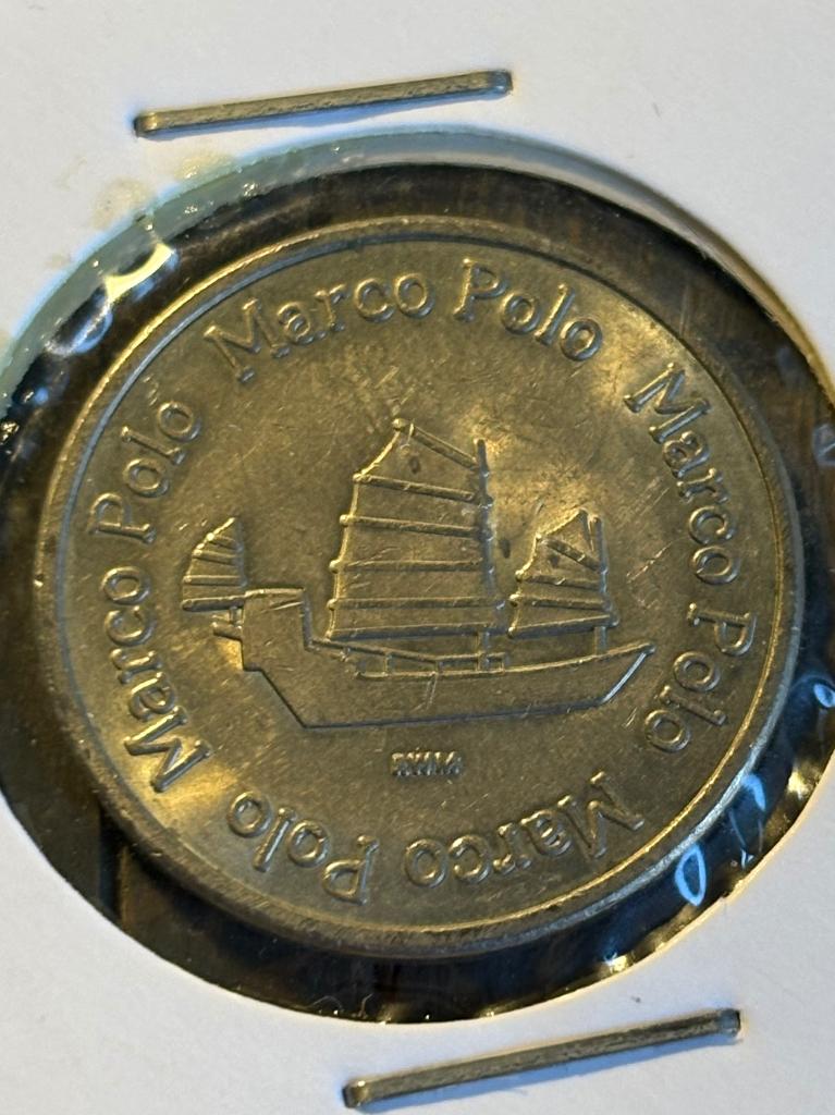 Munt Marco Polo, Ophalen of Verzenden, Overige materialen