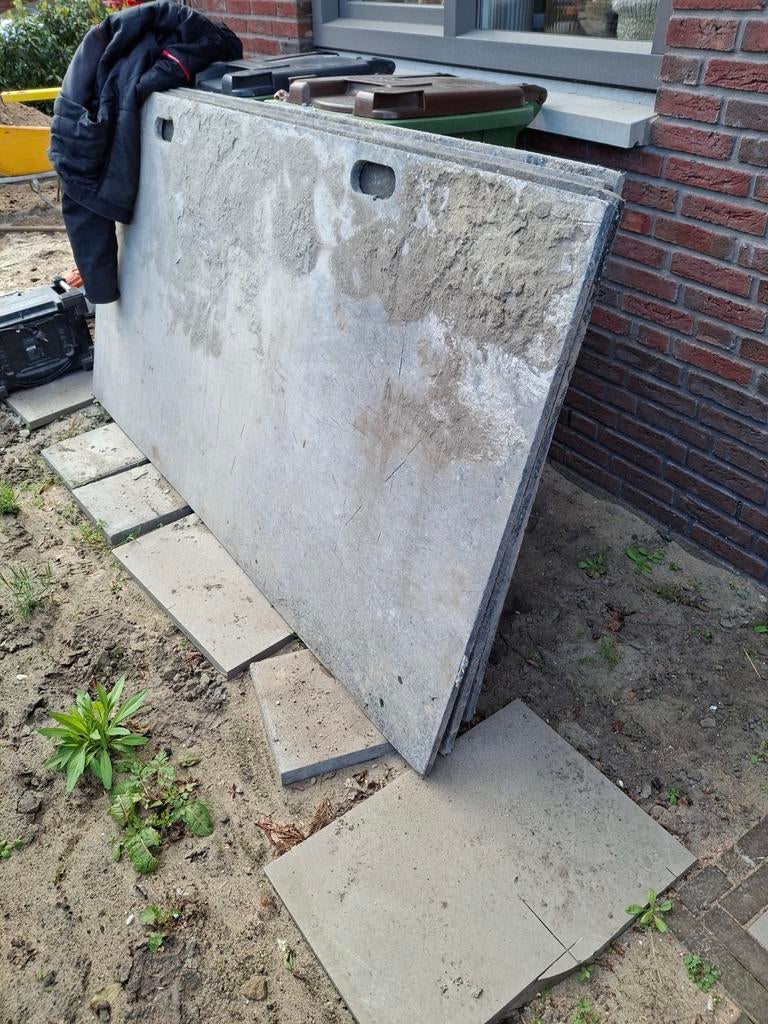 Kunststof rijplaten 4 stuks, Ophalen, Gebruikt