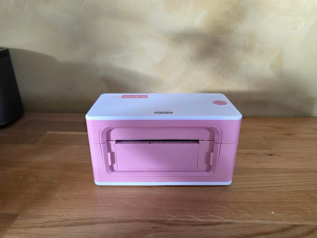 Munbyn labelprinter - Roze thermische printer, Ophalen of Verzenden