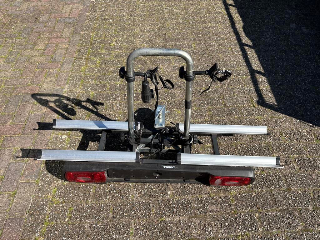 Twinny Load e-Carrier Base fietsendrager voor 2 fietsen, Ophalen, Gebruikt, 2 fietsen, Trekhaakdrager