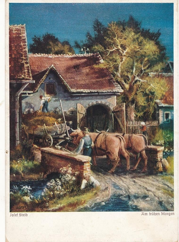 Wat oudere kunstkaart van : Josef Steib, Ophalen of Verzenden, 1940 tot 1960, Ongelopen
