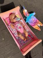 Babyborn poppen, kleertjes en bedje, Ophalen, Gebruikt, Babypop