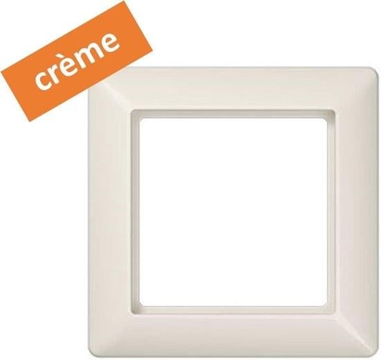 11 JUNG Opbouwramen Afdekramen Crème Nieuw in Doos schakel, Ophalen of Verzenden, Nieuw, Stopcontact