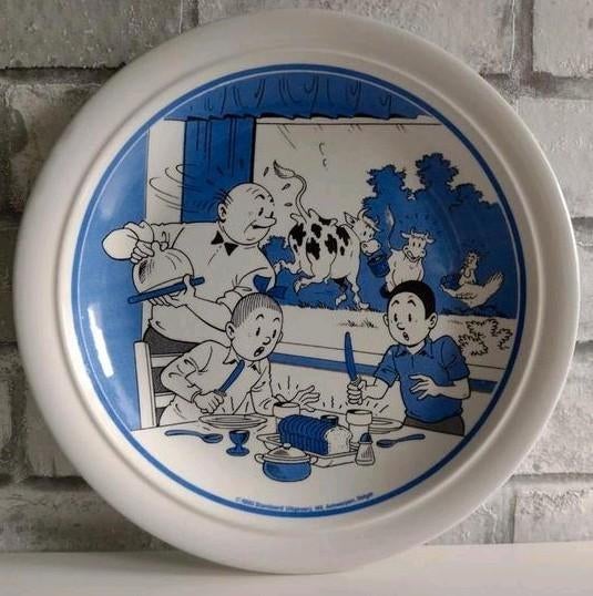 Suske en Wiske Ontbijtbordje, Ophalen of Verzenden, Suske en Wiske, Zo goed als nieuw, Boek of Spel