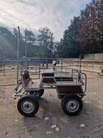 Menwagen pony, Ophalen, Gebruikt