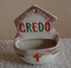 wijwatervaatje credo retro/vintage zie foto's, Verzenden