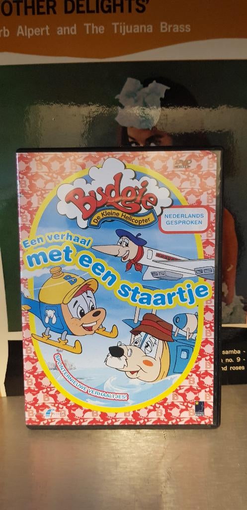 dvd Budgie de kleine helicopter (Z224-82), Alle leeftijden, Ophalen of Verzenden, Zo goed als nieuw, Europees