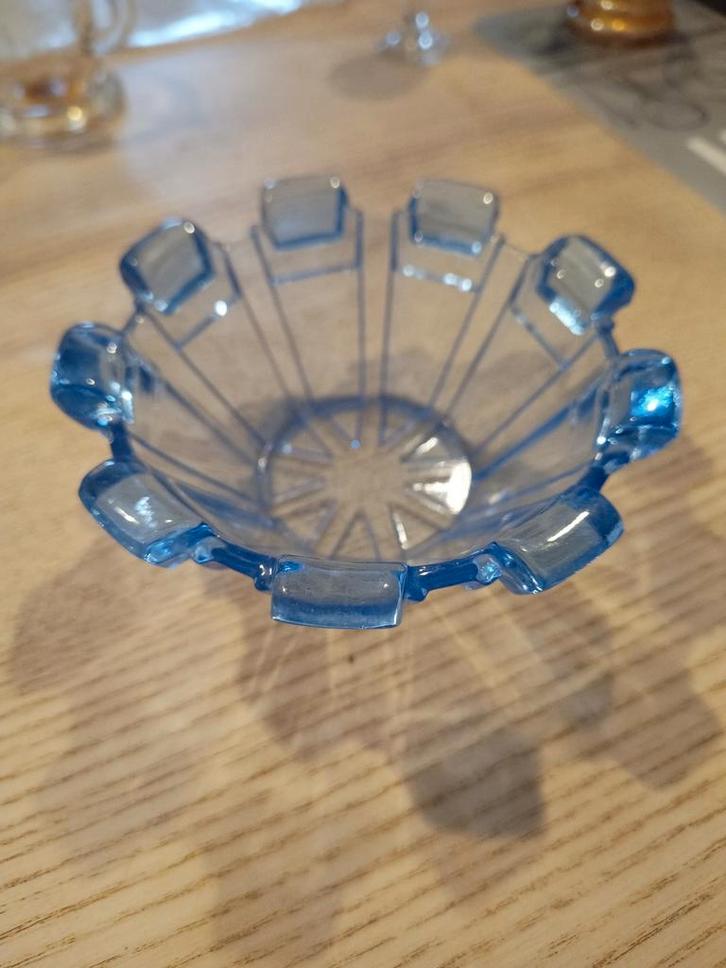 Art Deco Stölzle Schaal, Hermanova Hut, jaren '30, Antiek en Kunst, Antiek | Glas en Kristal, Ophalen