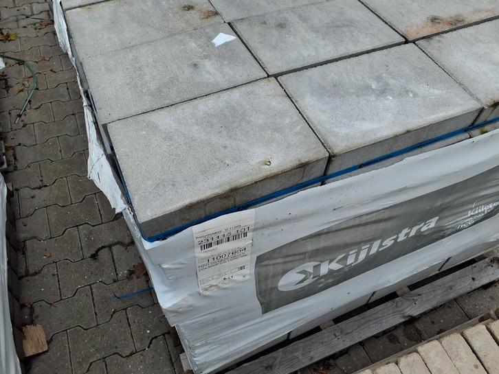 Restpartij 20x30x6cm terrastegels - beton look - 13,4m², Tuin en Terras, Tegels en Klinkers, Zo goed als nieuw, Terrastegels, Beton