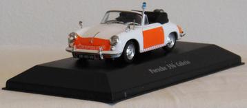 PORSCHE. 356. "AVD". 1:43. OVP. Atlas, 7 598 008. Izgstaat. beschikbaar voor biedingen