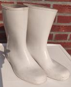 Witte Hevea rubber laarzen, Ophalen of Verzenden, Gebruikt, Dames, Laarzen