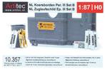 NS-koersborden - Artitec 10.357 set B, Hobby en Vrije tijd, Modeltreinen | H0, Overige merken, Treinset, Gelijkstroom, Nieuw