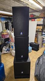 Luidsprekerset dB Technologies 2x Flexsys F12 + 1x SUB 05, Overige typen, Zo goed als nieuw, 120 watt of meer, Ophalen
