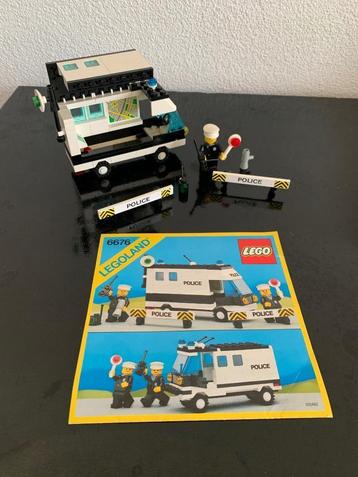 Lego 6676 Politiebusje uit 1986