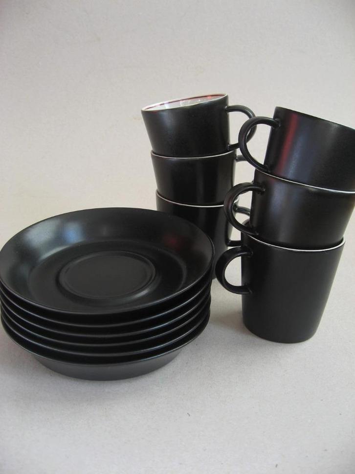 Retro design servies ontwerp Hanns Well 1986 Goebel, Antiek en Kunst, Antiek | Servies compleet, Ophalen of Verzenden