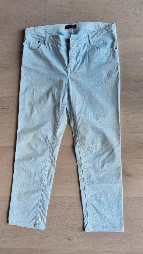 Giovane Damesbroek Maat 38, Kleding | Dames, Broeken en Pantalons, Zo goed als nieuw, Maat 38/40 (M), Blauw, Lang, Ophalen of Verzenden