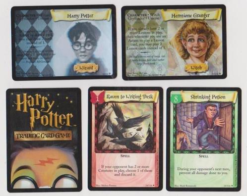 Harry Potter kaarten, series Base set en andere, Verzamelen, Harry Potter, Zo goed als nieuw, Verzenden