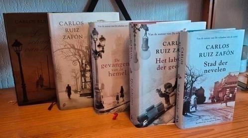 Carlos Ruiz Zafon Kerkhof vd Vergeten Boeken compl. 5x geb, Boeken, Literatuur, Zo goed als nieuw, Ophalen of Verzenden
