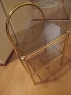 Hollywood regency bijzettafeltje., Huis en Inrichting, Woonaccessoires | Krantenbakken en Lectuurbakken, Ophalen