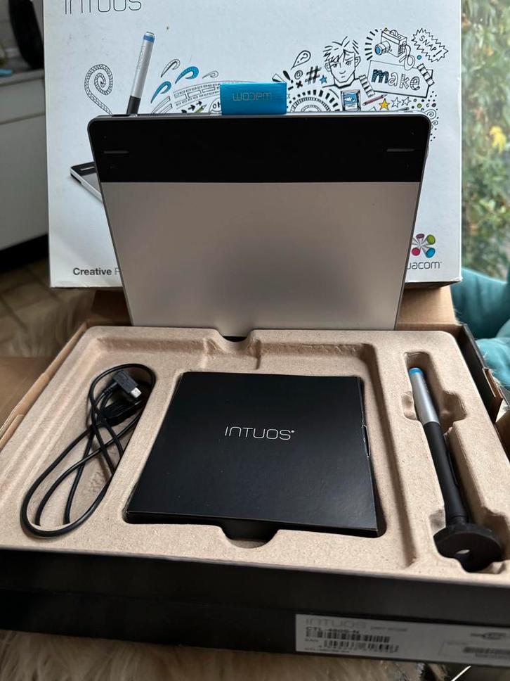 Wacom Intuos CTL-480-N Tekentablet, Computers en Software, Tekentablets, Gebruikt, Bedraad, Ophalen of Verzenden