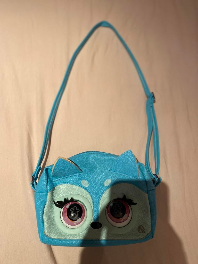 Purse Pets Handtas, Ophalen of Verzenden, Gebruikt, Blauw, Handtas