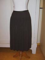 PETER HAHN lange bruine zijden rok 42 crepe zijde -Zomerrok, Bruin, Maat 42/44 (L), Ophalen of Verzenden, Zo goed als nieuw