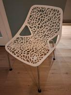 Acht designstoelen Casprini Caprice, Ophalen, Kunststof, Gebruikt, Wit
