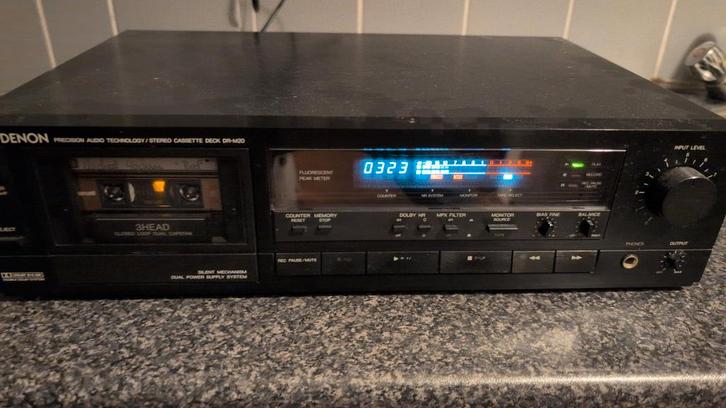 Denon DRM20 Cassettedeck - Topklasse! Uit 1987, Audio, Tv en Foto, Dvd-spelers, Overige merken, Ophalen of Verzenden