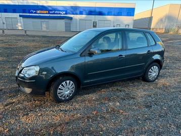 Volkswagen Polo 1.4 16V 59KW 2006 Blauw 5 Deurs + Trekhaak  beschikbaar voor biedingen