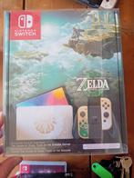 Nintendo Switch OLED Zelda Tears of the Kingdom Editie, Avontuur en Actie, Online, 1 speler, Ophalen of Verzenden
