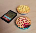 Unieke handgemaakte miniatuur kersenvlaai in bierdopje – per, Verzenden, Nieuw, Poppenhuis