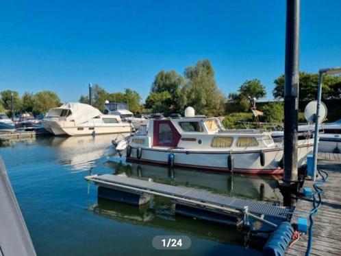 Motorjacht, Staalbouw, Kajuitnoot., Watersport en Boten, Kajuitzeilboten en Zeiljachten, Gebruikt, Staal, Diesel, Ophalen