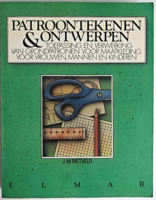 J.M. Rietveld: Patroontekenen & Ontwerpen., Hobby en Vrije tijd, Naaien en Fournituren, Ophalen of Verzenden