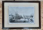 Gravure Alkmaar Zeglis en Boompoort, Ophalen of Verzenden