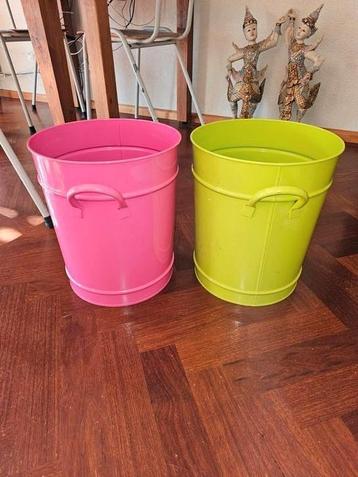 Wasmanden, Emmers, Decoratie, Kinderkamer. beschikbaar voor biedingen