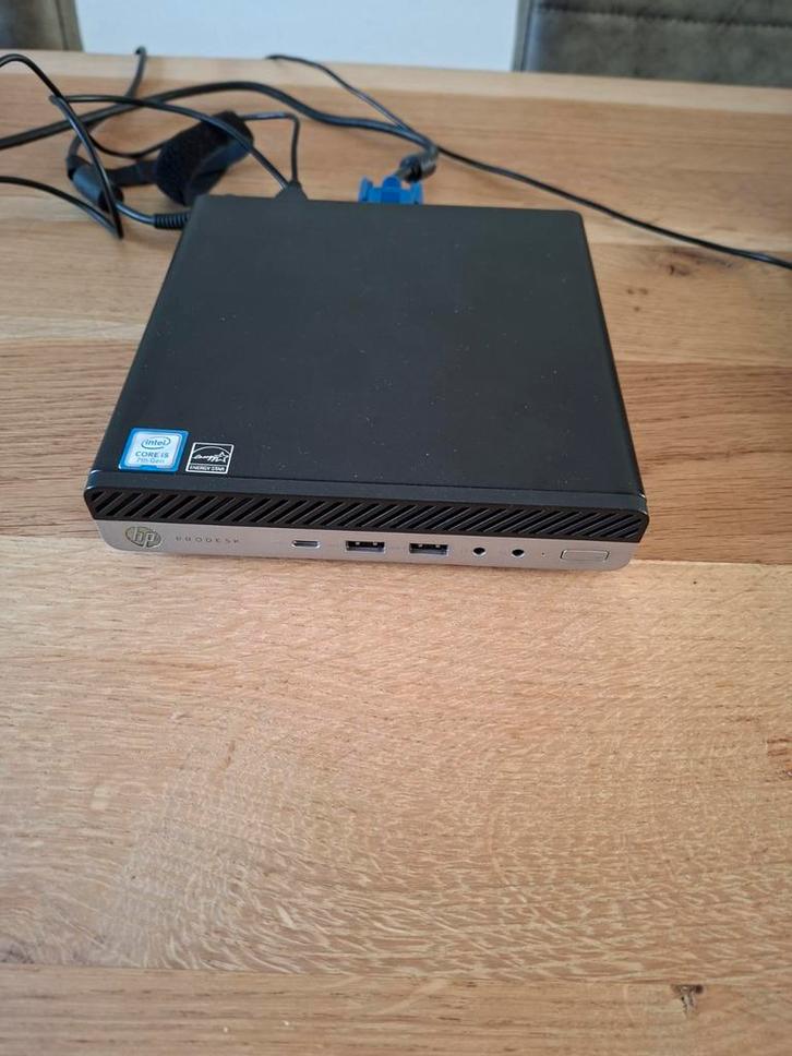 HP ProDesk 600 G3 DM - Compacte PC met wifi  windows 11 €125, Computers en Software, Desktop Pc's, Zo goed als nieuw, 2 tot 3 Ghz