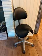 Pedicure/kapper stoel, Ophalen, Ergonomisch, Zo goed als nieuw, Zwart