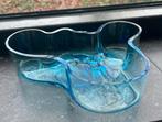 Iittala grote Alvar Aalto grote schaal lagoon blue 50x195mm, Huis en Inrichting, Ophalen of Verzenden, Zo goed als nieuw, Rond