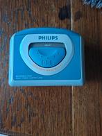 Philips AQ6411 Cassette Speler - Vintage!, Ophalen, Gebruikt, Classic, Blauw