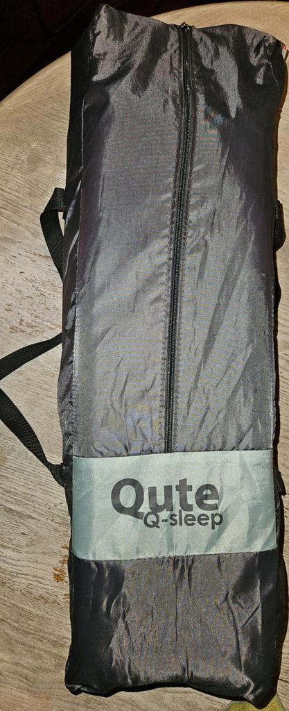 Qute Q-sleep Reisbedje/Campingbedje - Zo Goed Als Nieuw!, Kinderen en Baby's, Babywiegjes en Ledikanten, Zo goed als nieuw, Reisbedje
