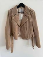 Goosecraft Suede Bikerjack Beige XXL (valt kleiner uit), Ophalen, Goosecraft, Beige, Maat 46/48 (XL) of groter