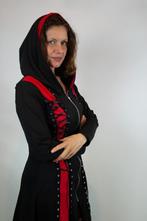 Gotische midi jurk met capuchon, maat S, Ophalen of Verzenden, Kleding, Maat 36 (S), Overige thema's