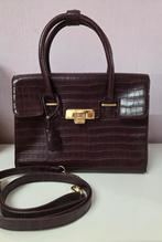 Harrods Burgundy Tas, Sieraden, Tassen en Uiterlijk, Tassen | Damestassen, Ophalen of Verzenden, Gebruikt, Handtas
